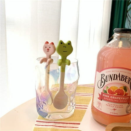 

Long Handle Ceramic Coffee Milk Stirring Spoon Kitchen Hangable Jam Ice Cream Scoop Wedding Party Dessert Jelly Spoon Tableware