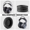 thumbnail image 3 of Brainwavz XL Large Leather Replacement Memory Foam Earpads - Suitable for Many Other Large Over The Ear Headphones -, 3 of 5