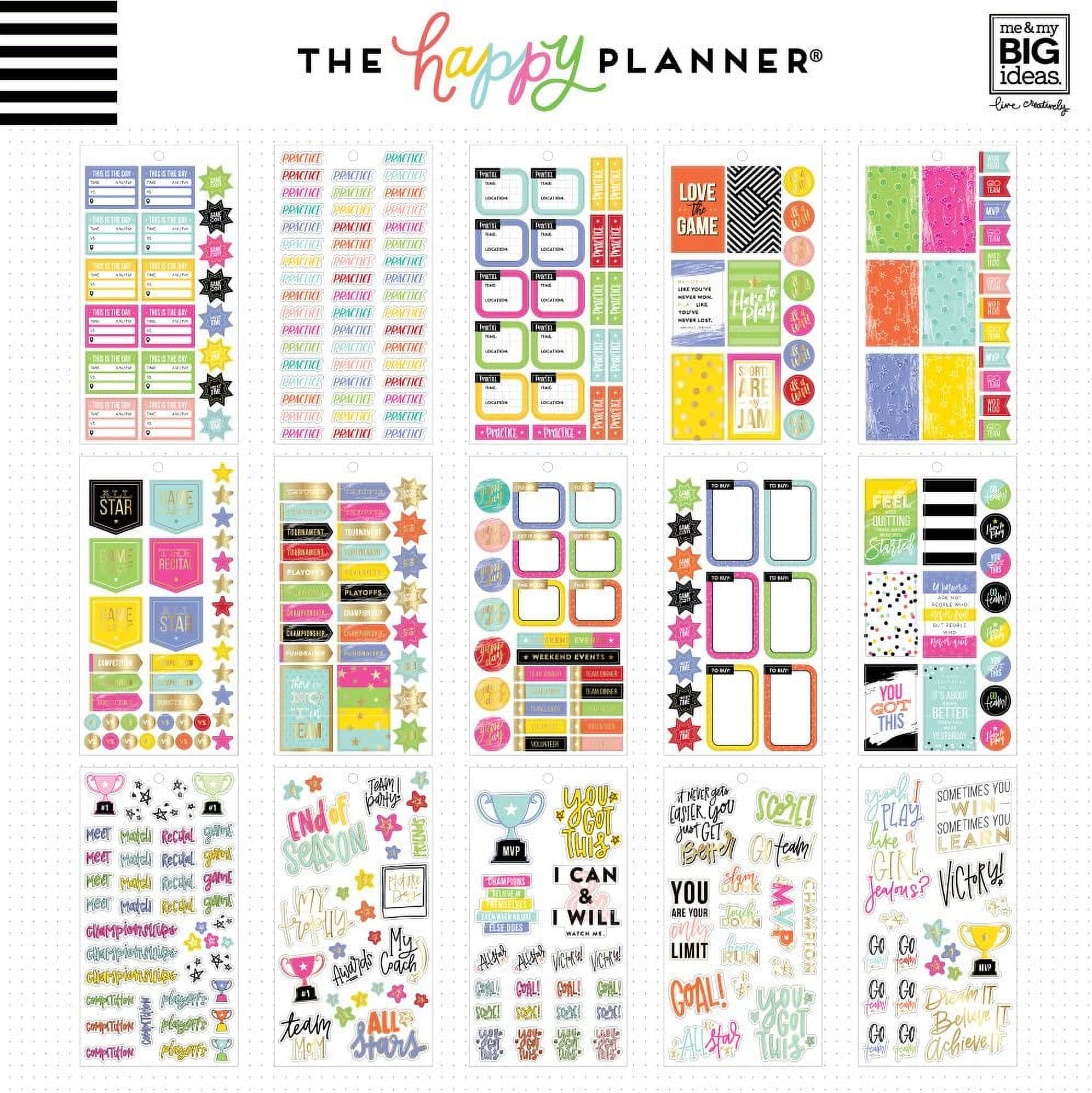 Happy Planner Sticker Value Pack-Sports, 1429/Pkg