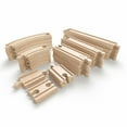thumbnail image 5 of Hape Railway Collection Super Expansion Rail Pack, 24 Pieces, 5 of 5