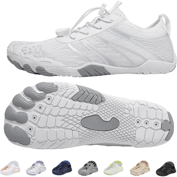 Hike Barefoot Water Shoes Men Women, Wide Toe Box Anti-slip Running Sneakers, Beach Swim Pool Aqua Footwear