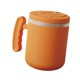 thumbnail image 5 of Taza de café con agitador automático, taza mezcladora eléctrica, regalo, taza automezcladora para otros Naranja, 5 of 9