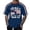 Blue, variant on Outdoor Top for Men Graphic Print Short Sleeve Street Style Mens Sprimg Clothing,Black,XL