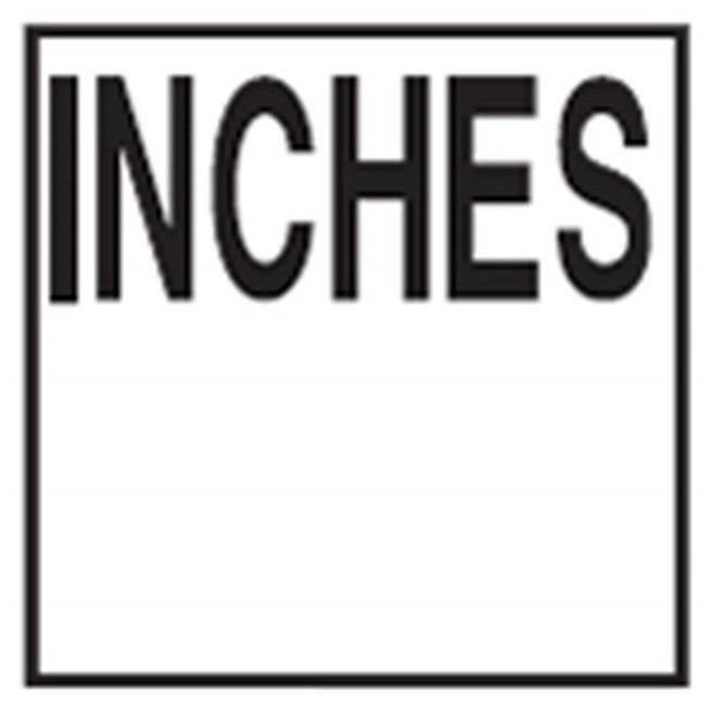 6 in. No Skid Ceramic Tile - Inch