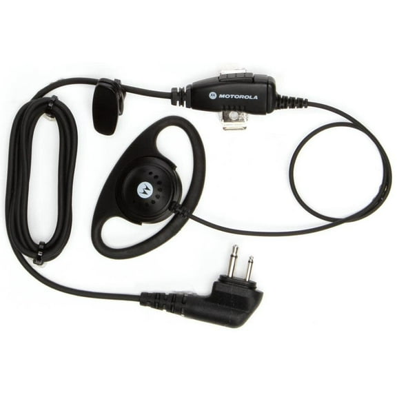 Motorola Ear Loop With In Line Push To Talk Microphone