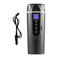 thumbnail image 4 of Hervidor de agua para coche de 12 V y 24 V, taza calefactora para coche con pantalla digital, taza calefactora para coche, taza aislada para bebidas,, 4 of 9