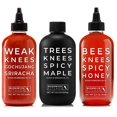 thumbnail image 3 of Bushwick Kitchen Spicy Sampler Gift Box, Set of Three (3) Spicy Honey, Spicy Maple Syrup, & Spicy Sriracha Hot Sauce, 3-Pack, 3 of 9
