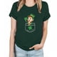 thumbnail image 1 of Fiudx Ofertas Flash Del Día Solo En Línea Blusa Cómoda Elástica Informal Sólida de Manga Corta con Cuello Redondo para Mujer a La Moda, 1 of 3
