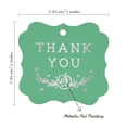 thumbnail image 7 of Inkdotpot Real Silver Foil Bracket Shape Paper Hang Tags Thank You Bridal Shower Favor Tags Pack Of 100, 7 of 7