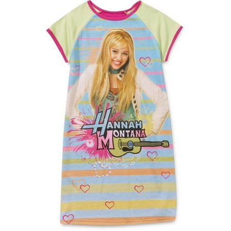 Disney - Girls' Hannah Montana Stripe Nightshirt