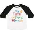 thumbnail image 4 of Inktastic Nana and Pappy Love Me Boys or Girls Toddler T-Shirt, 4 of 7