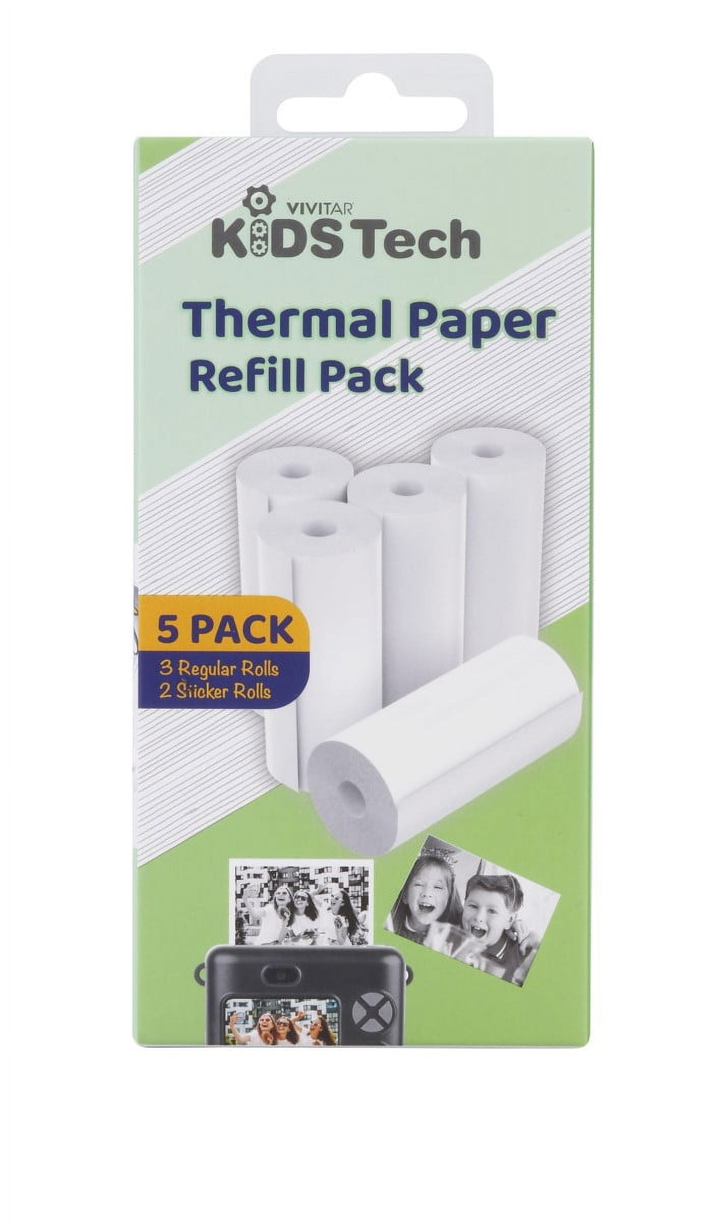 Kidstech 5 Pack Paper for InstaPrint Digital Camera