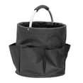 thumbnail image 5 of Camping Picnic Basket Portable Market Basket Bag for Concert Day Trips Travel black, 5 of 8