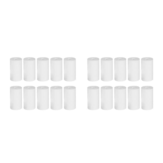 Seitruly Rollos de papel térmico de 10 piezas, impresión resistente a los arañazos, caja registradora, precio de tarjeta de crédito, 10 rollos de papel de impresión 2piezas