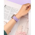 thumbnail image 5 of Toyouths Floral Engraved Compatible with Versa 2/Versa/Versa Lite Watch Bands Women Men, Cute Soft Sport Summer Dressy Silicone Strap with Fancy Boho Henna Pattern for Versa 2, 5 of 6