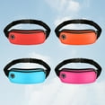 thumbnail image 3 of Tnobhg Unisex Fanny Pack Waterproof Phone Bag Elastic Adjustable Waist Strap Breathable Mesh Design Zipper Closure Earphone Hole Outdoor Jogging Cycling Waist Bag, 3 of 7