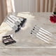 thumbnail image 4 of Conjuntos de brochas de maquillaje ligeras y duraderas de 10 piezas de Unique Bargains para viajes de negocios en blanco y gris de fibra artificial y plástico, 4 of 5