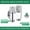 B, variante sur Dvkptbk Vanne d'Arrêt d'Eau Double Interrupteurs Vannes d'Angle de Sortie 2 Voies pour Toilettes Bidet Douche Robinet Accessoires de Salle de Bain Outils en Liquidation