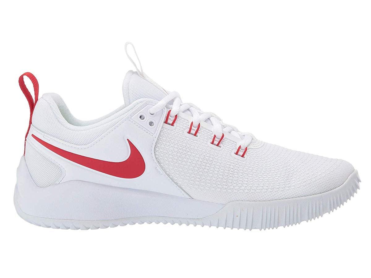 Nike Zoom HyperAce 2 White/University Red - Walmart.com - Walmart.com