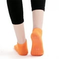 thumbnail image 5 of Non-Slip Indoor Trampoline Socks, Happon Sticky Grip Floor Anti-Skid Socks Yoga Rubber Bottom Breathable Cotton Socks 7 Pairs - Random Color, 5 of 6