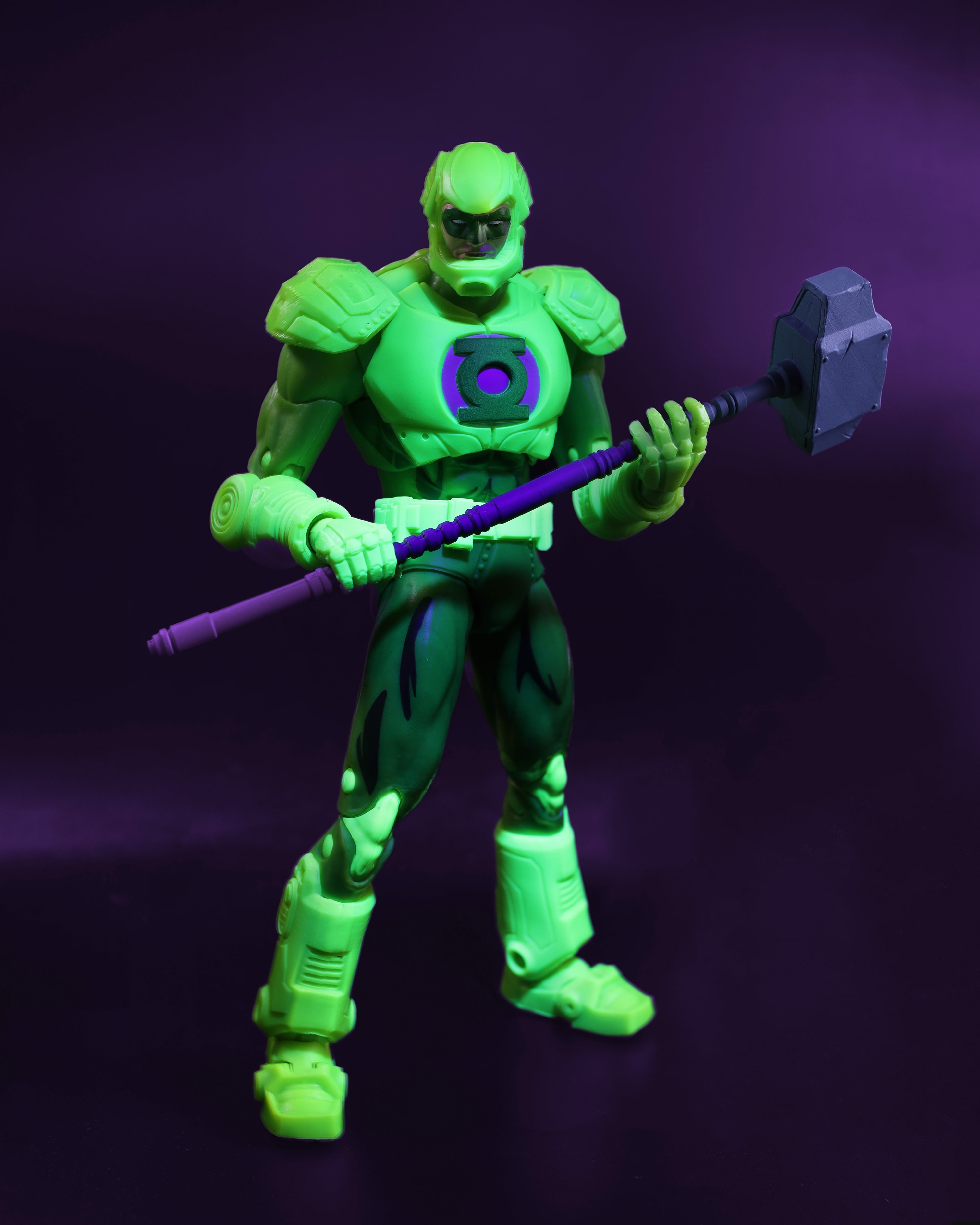 Hal Jordan Armor Suit (DC Multiverse: The Return of Superman) 7" Action Figure - McFarlane Toys