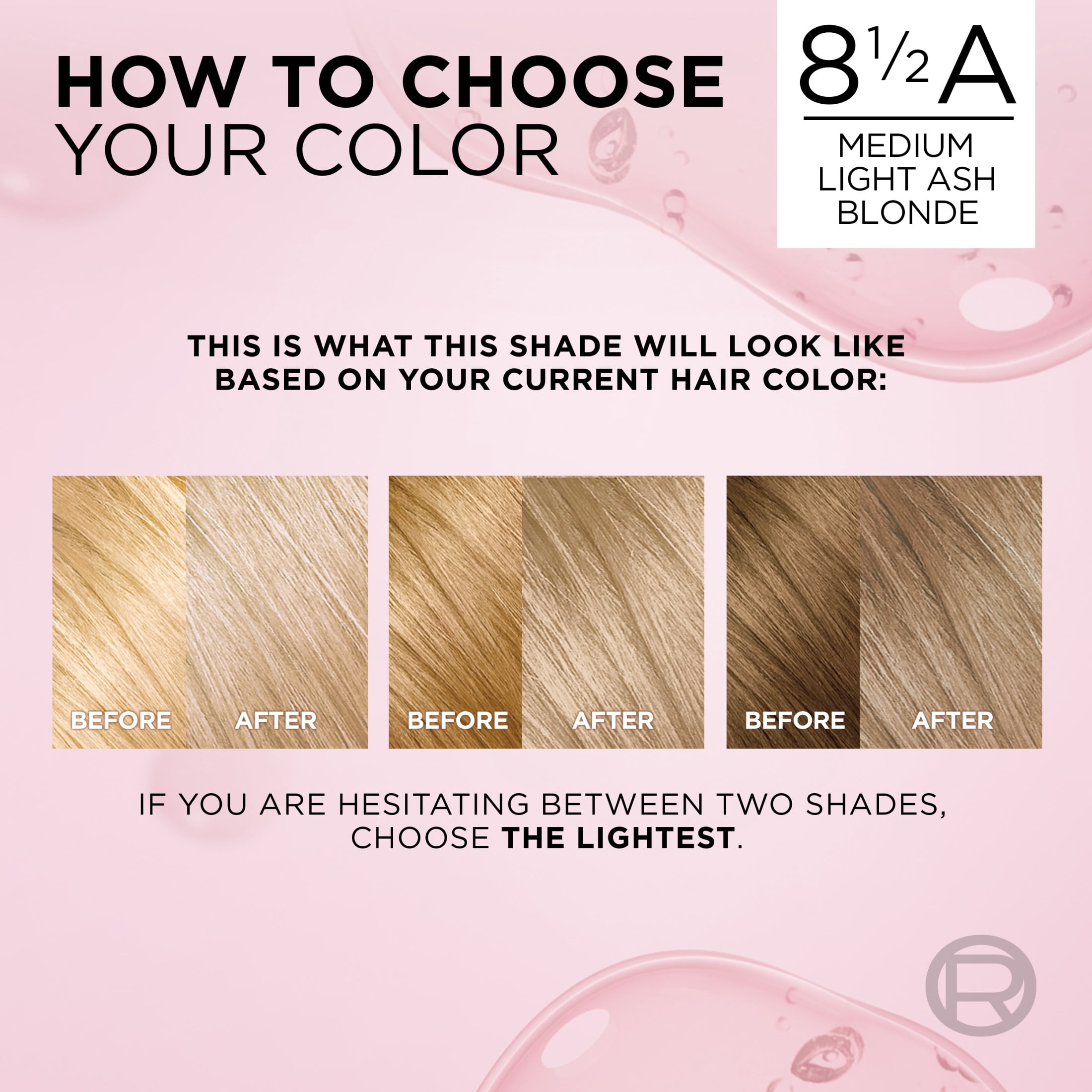 L'Oreal Paris Excellence Creme Permanent Hair Color, Triple Protection, 8.5A Champagne Blonde, 1 Kit