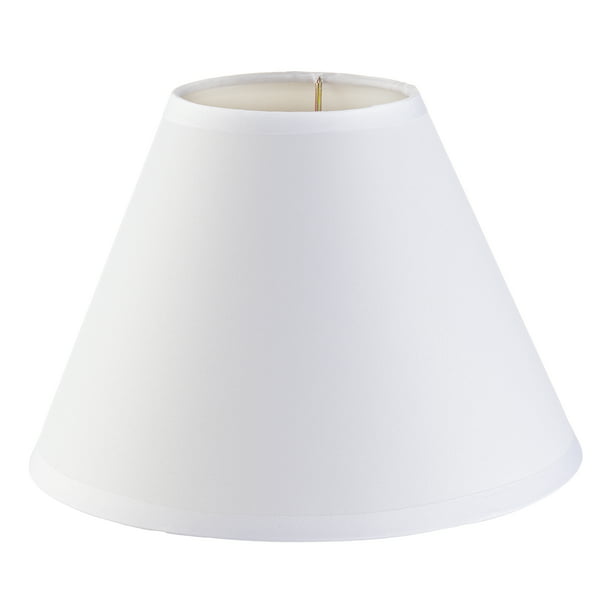 Darice Lamp Shade Plain White Small, 9 Inch White Drum Lamp Shade
