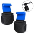 thumbnail image 3 of Juego de 2 correas de muñeca de elevación con Ganchos Sunnimix Herramienta de fitness Soporte de agarre de nylon multifuncional Azul, 3 of 8