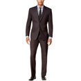 thumbnail image 2 of Marc New York - Esmoquin formal con microrejilla para hombre, negro, 40 de largo/33 de ancho x 33 de largo Marc New York Smoking, 2 of 2