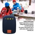 thumbnail image 4 of Altavoz Para Bicicleta, Altavoz Portátil Resistente Al Agua Con Emparejamiento Estéreo Inalámbrico Verdadero Con Radio FM Para Ciclismo, Camping Y Senderismo, 4 of 7