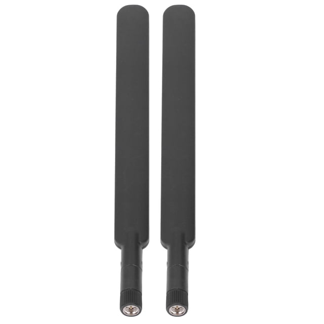Signal Transmission Antenna, Omnidirectional Antenna 2Pcs Waterproof 4G LTE 5dBi For Power Monitoring Black