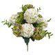 thumbnail image 1 of Hortensia artificial JAAS 10 en 1 Tela Blanca Realista, 1 of 5