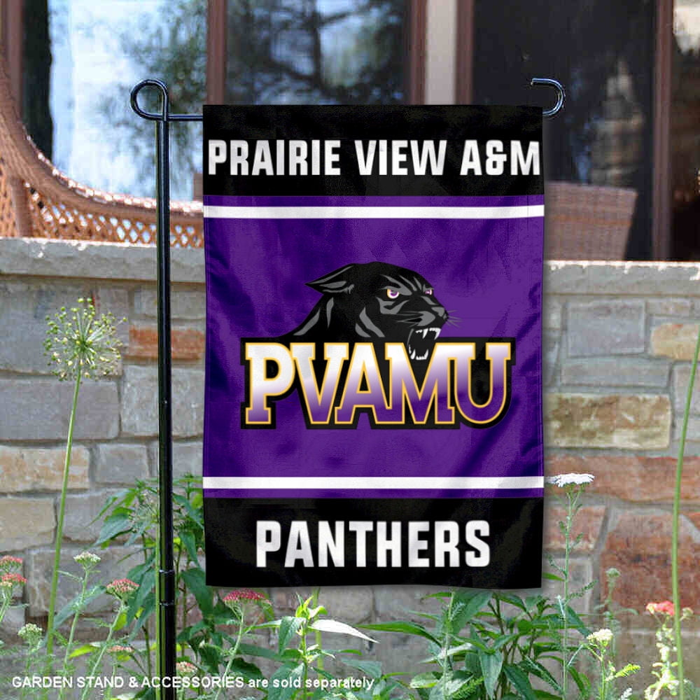 College Flags & Banners Co Prairie View A&M Panthers Garden Flag 