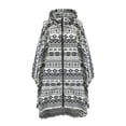 thumbnail image 1 of Poncho Ripstop ligero, impermeable y transpirable con capucha para actividades al aire libre, 1 of 5