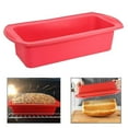 thumbnail image 1 of 2pcs Silicone Loaf Pan Non-stick Silicone Baking Pan Easy Unlocking, 1 of 4