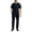 Navy, variant on Mens Coveralls - Short Sleeve Coveralls for Men with Elastic Waistband (M-2XL)