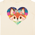 thumbnail image 4 of Inktastic Fox Lover Heart Cute for Girls Girls Toddler T-Shirt, 4 of 5