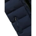 thumbnail image 2 of Beautiful Giant Men's Winter Puffer Vest, Midweight Stand Collar Outdoor Padded Gilet, 2 of 7
