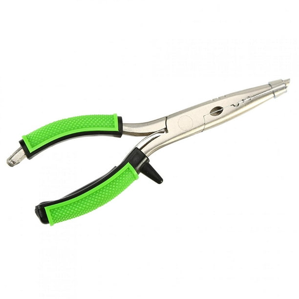 Fishing Pliers Scissors,1PC New Portable Rubber Fishing Plier Fish Hook  Remover Versatile Functionality