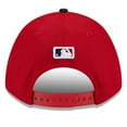 thumbnail image 4 of Men's New Era  Red/Black Cleveland Guardians Replica 9FORTY Adjustable Hat, 4 of 6