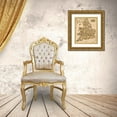 thumbnail image 3 of Vintage Maps 15x17 Gold Ornate Wood Framed with Double Matting Museum Art Print Titled - England and Wales 1817, 3 of 4