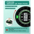 thumbnail image 6 of Petbank Automatic Fish Feeder for Aquarium, Rechargeable Fish Food Feeder Automatic Dispenser with Timer, Precise Feeding Auto Fish Feeder for Vacation, LCD Display, 6 of 8