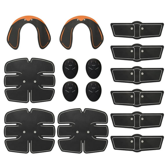 15pcs EMS Ultimate Muscle Stimulator Training Gear Hip Trainer Set Fitness Equipment Fit Full Body