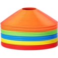 thumbnail image 4 of Conos de disco profesionales ZHAOCHENG 25 piezas para entrenamiento de agilidad fútbol baloncesto deportes 5 colores, 4 of 5