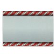 thumbnail image 1 of Candy Cane Cutting Board, Horizontal Borders Frame with Red and White Sweetie Pattern in Abstract Style, Decorative Tempered Glass Cutting and Serving Board, Small Size, Red White, by Ambesonne, 1 of 1