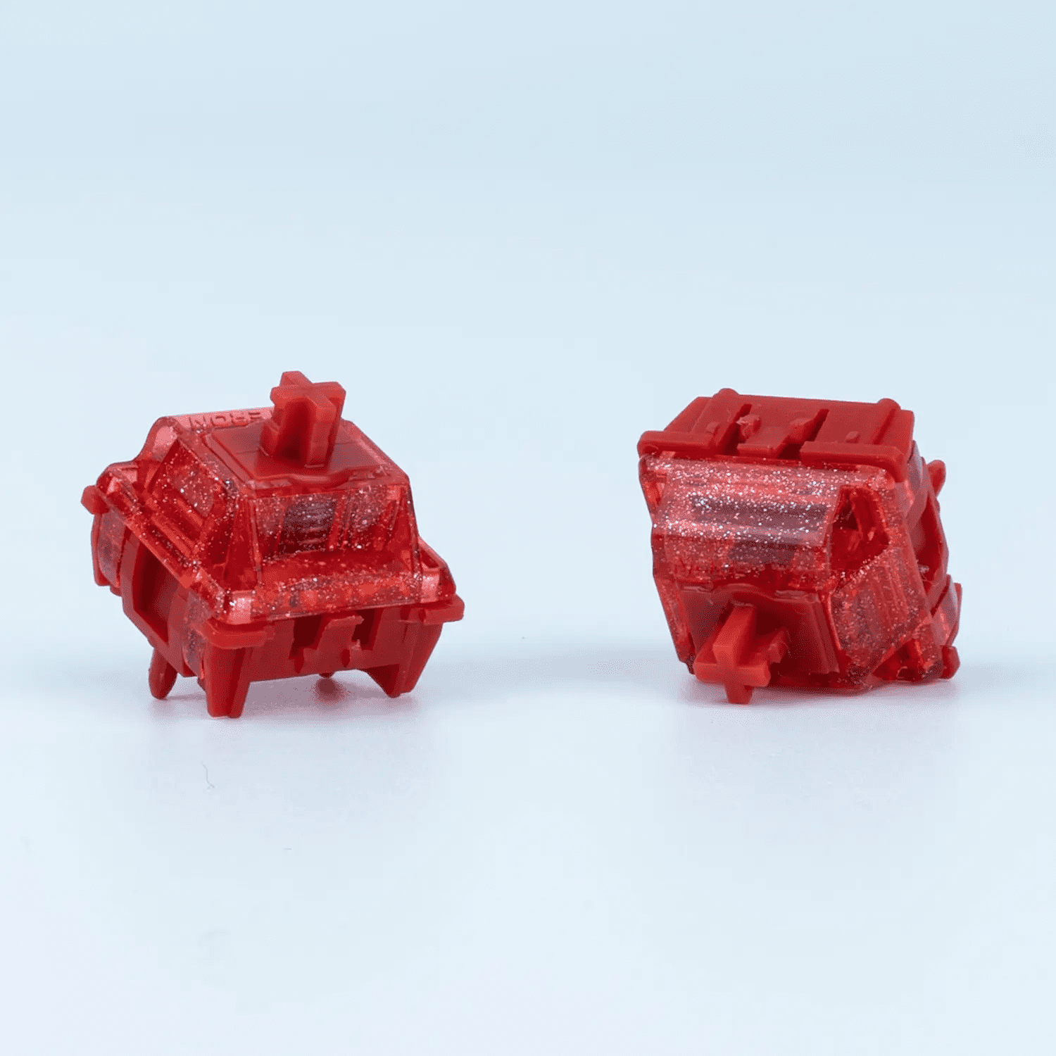 GATERON Magnetic Jade Ruby HE Keyboard Switches, Hall Effect 5 Pin 36gf Pre-lubed Plate Mounted Red Linear Magnetic Key Switches Compatible for Hall Effect (Magnetic) Keyboard (70pcs)