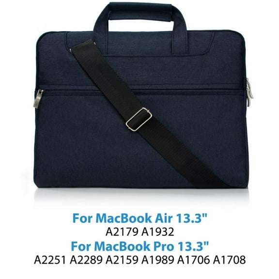 Crowdstage 5*1.5*1.2in Laptop Bag Case With Shoulder Strap Carrying Bag For 13-13.3 inch Apple-MacBook