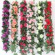 thumbnail image 2 of ADDHAT Guirnalda De Flores Artificiales De Rosa Lavanda Para Eventos Y Del Hogar, 2 of 8