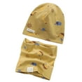 thumbnail image 5 of oqasdz Double Layer Kids Hat and Neck Gaiter Warmer Winter Windproof Comfortable Soft Thermal Ear Scarf Combo Set for Boys and Girls, 5 of 6