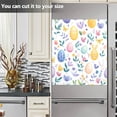 thumbnail image 3 of Yayeee Magnetic Dishwasher Cover for The Front Decoration Home Kitchen Machine Sticker Protector, Purple Easter Eggs, 3 of 6